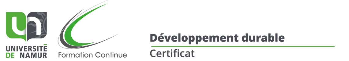 Certificat en développement durable